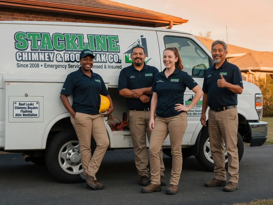 Chimney flashing repair company in Sharon, PA